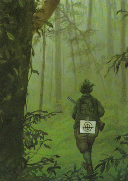 hunter unter Zielscheibe