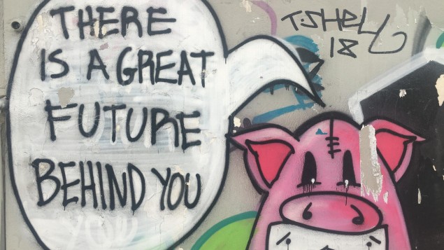 there is a great future behind you