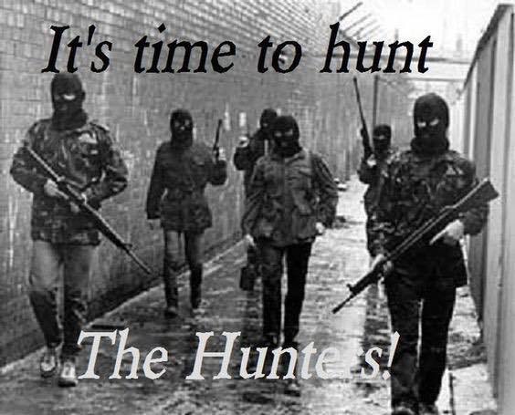 it is time to hunt the huntersn