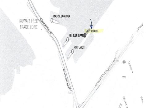 AS docked kuwait city