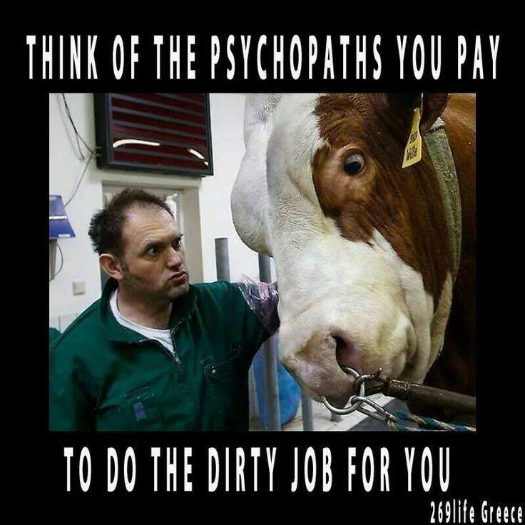 slogan über Psychopathen Kuhn