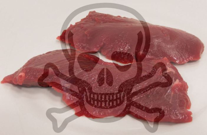 Wildfleisch mit Totenkopfjpg