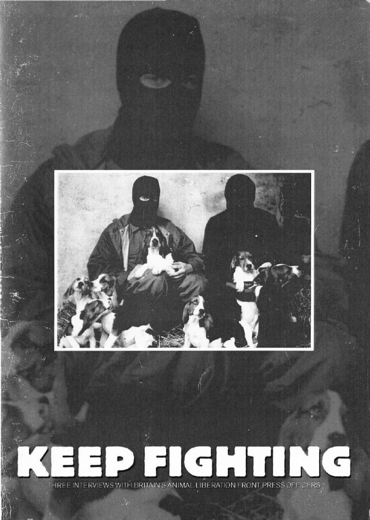 animal liberation slogan