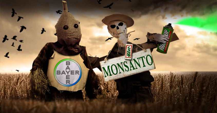 monsanto -Bayer karikatur