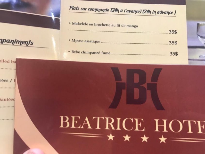 Beatrice Menu