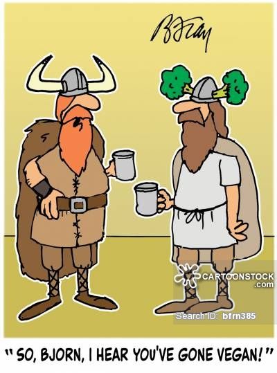 gone vegan vikings