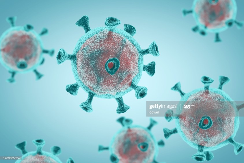 coronavirus,3d render