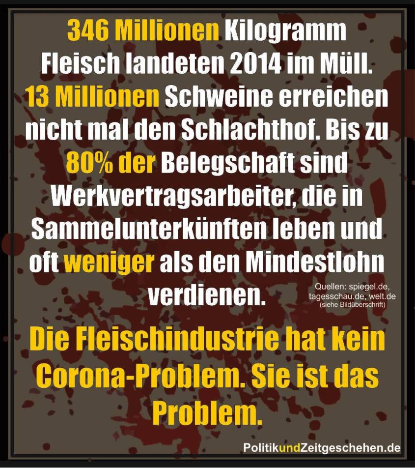 Zitat über Fleischindustrie o